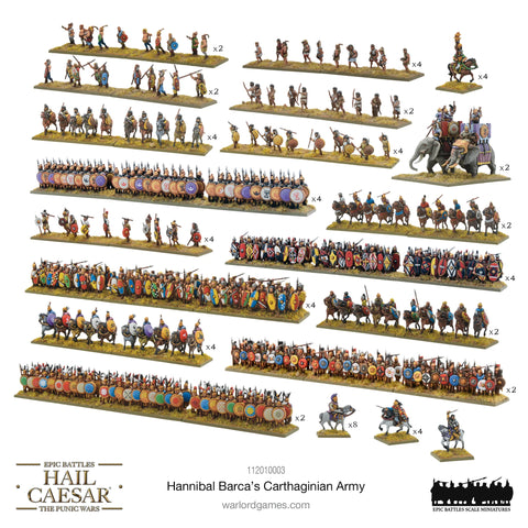 HANNIBAL BARCA'S Carthaginian Army