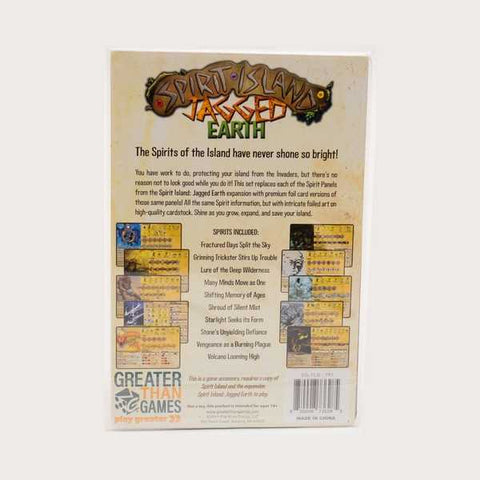 SPIRIT ISLAND: Jagged Earth - Foil Panels