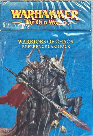 WARRIORS OF CHAOS Reference Cards