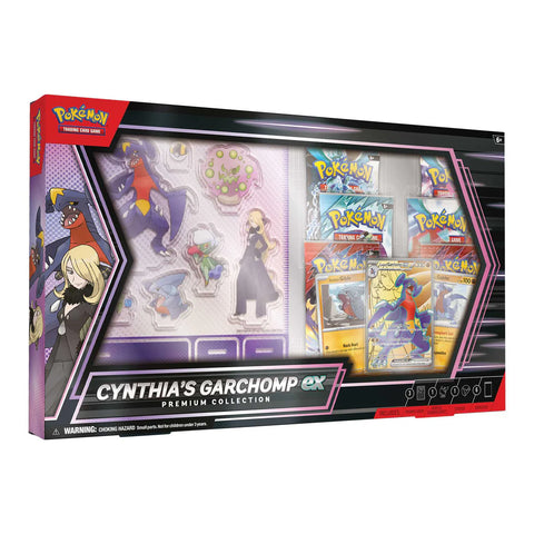 SCARLET & VIOLET  151 – Cynthia's Garchomp EX Premium Collection