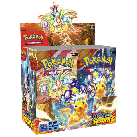 SCARLET & VIOLET 8 - Surging Sparks *Sealed box of boosters*