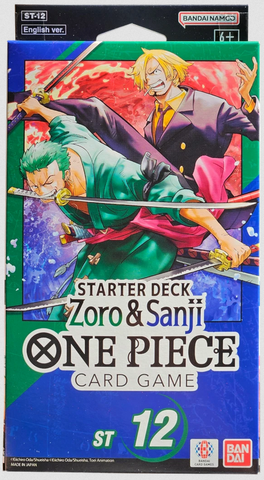 One Piece Card Game: Starter Deck - Zoro and Sanji- [ST-12]