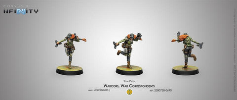 Warcors, War Correspondents (Stun Pistol)