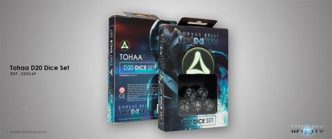 Tohaa D20 Dice Set