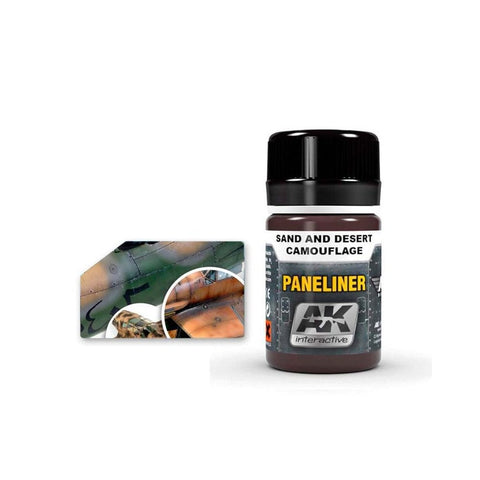 Paneliner for Sand and Desert Camouflage - AK-2073
