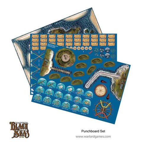 Black Seas punchboard