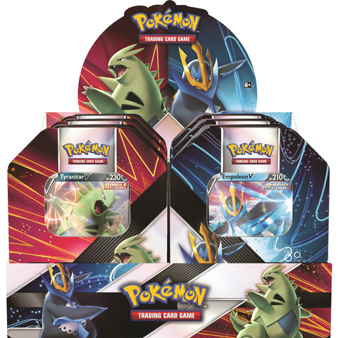 V Strikers Tin (Tyranitar V / Empoleon V) (Summer 2021)