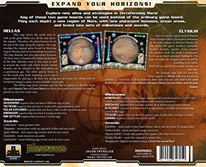 Terraforming mars hellas & elysium hotsell
