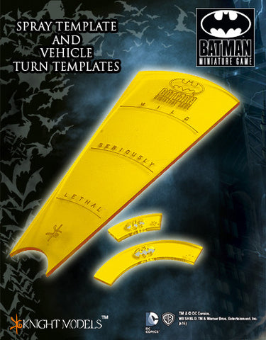 BATMAN MINIATURE GAME TEMPLATES