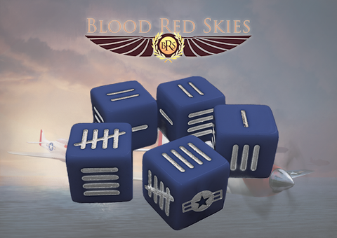 U.S. Blood Red Skies Dice