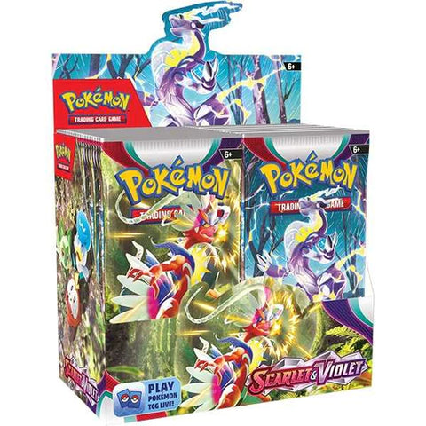 SCARLET & VIOLET *Sealed box of boosters*