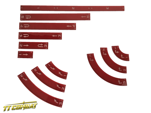 Space- Wing Templates (Mars Red)