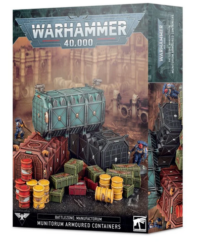 BATTLEZONE MANUFACTORUM: MUNITORUM ARMOURED CONTAINERS