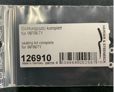 Sealing kit complete For INFINITY