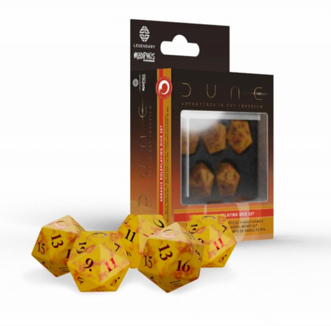 Dune: Adventures in the Imperium - Dice Set: Arrakis