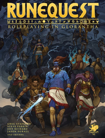 RUNEQUEST: Core Rulebook -Roleplaying in Glorantha