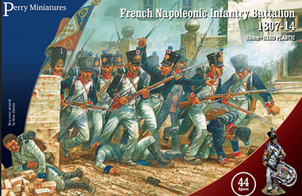 French Napoleonic Infantry Battalion 1807-14
