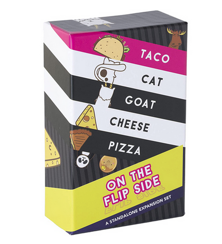 TACO CAT GOAT CHEESE PIZZA On the Flip Side