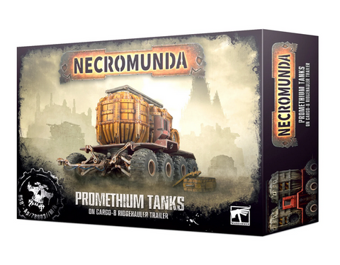 PROMETHIUM TANKS ON CARGO-8 TRAILER