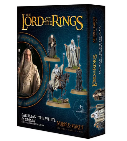 SARUMAN THE WHITE & GRIMA