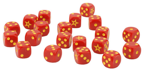 Team Yankee Soviet 14mm Dice Set (20)