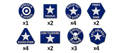 Team Yankee US Token Set