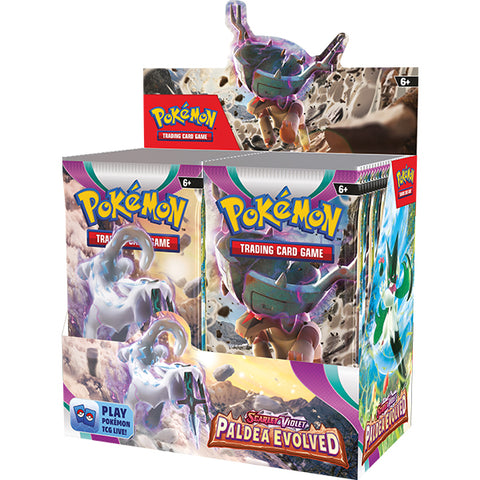 SCARLET & VIOLET 2 - Paldea Evolved *Sealed box of boosters*