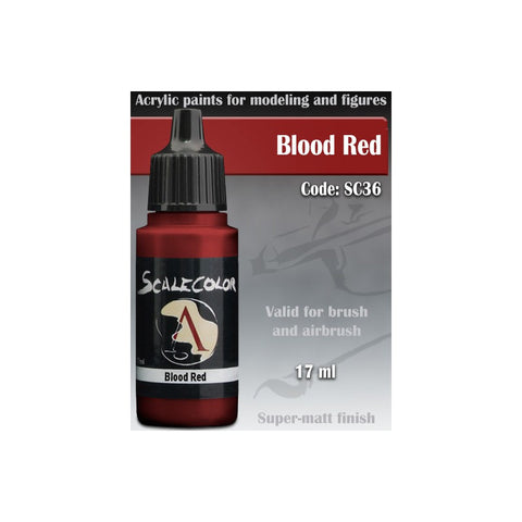 BLOOD RED