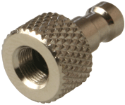 Quick Disconnect Plug for BADGER (1/8 QD male x 1/8 female)
