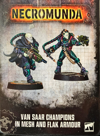 Van Saar Champions in mesh & flax armour