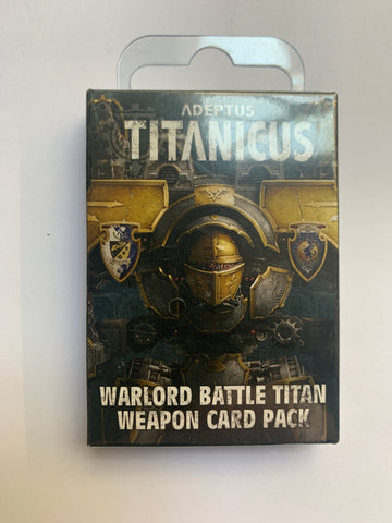 Warlord Titan Weapon Cards