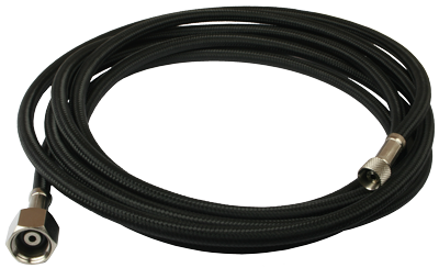 3 metre IWATA Braided Hose 1/8 to 1/4 BSP