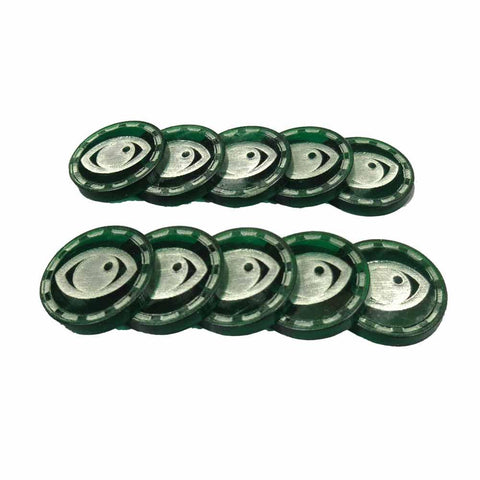 Space-Wing Focused Tokens
