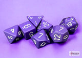 Opaque Polyhedral 7 Dice Sets