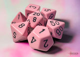 Opaque Polyhedral 7 Dice Sets