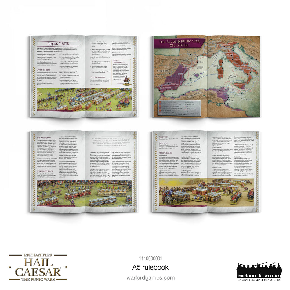 Hail Caesar Epic Battles (Punic Wars): RULEBOOK
