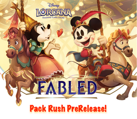 Lorcana - FABLED Pack Rush PreRelease (30/08/25)