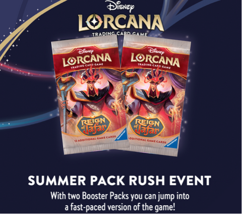 Disney Lorcana SUMMER PACK RUSH! (24/08/25)