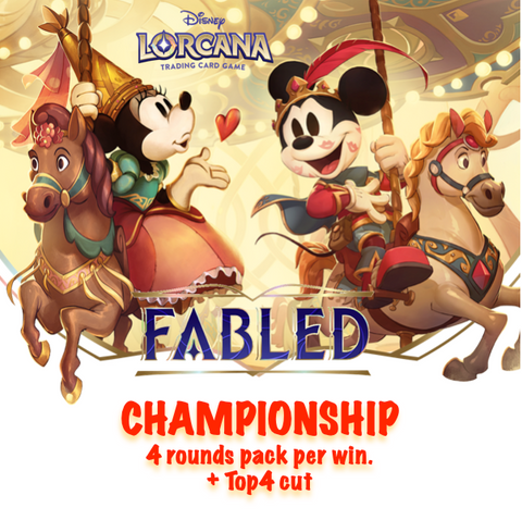 DISNEY LORCANA: FABLED CHAMPIONSHIP!