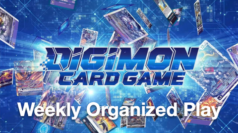 DIGIMON TCG Organised play from 12pm
