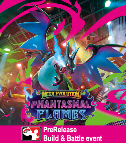 MEGA EVOLUTION—Phantasmal Flames -  Build & Battle PreRelease