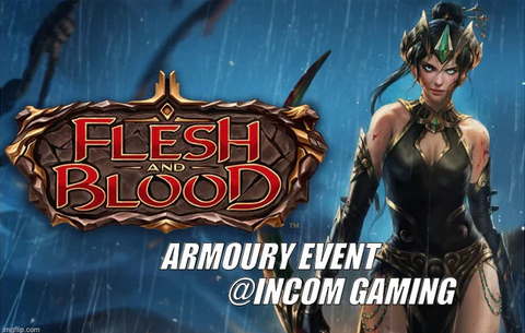FLESH AND BLOOD Thursday Night Armoury from 7pm