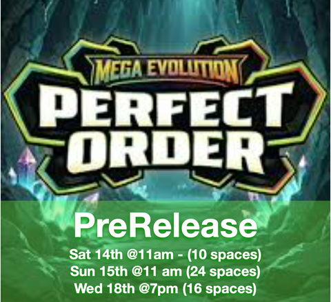 Pokemon: Mega Evolution - Perfect Order PreRelease