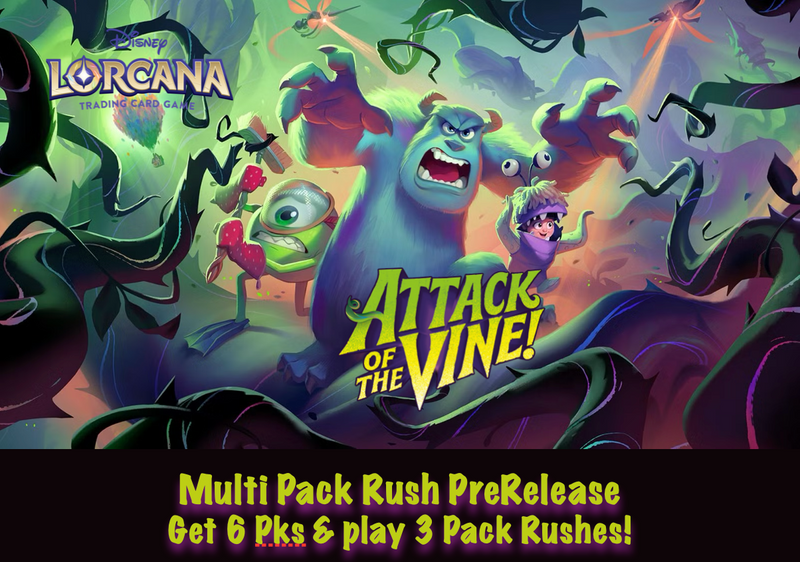 Lorcana - ATTACK OF THE VINE Pack-Rush PreRelease