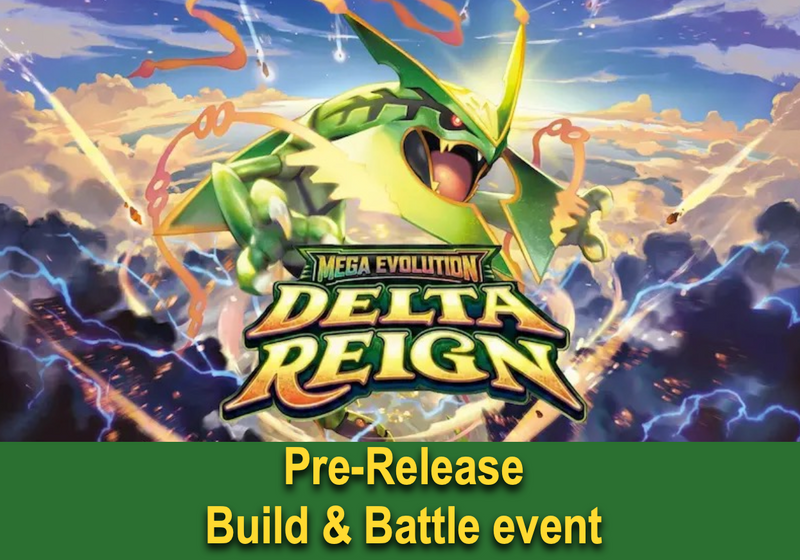 MEGA EVOLUTION - Delta Reign Build & Battle Pre-Release