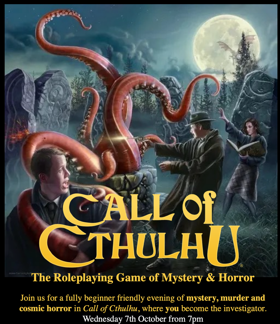 A Call of Cthulu Night - An RPG Adventure