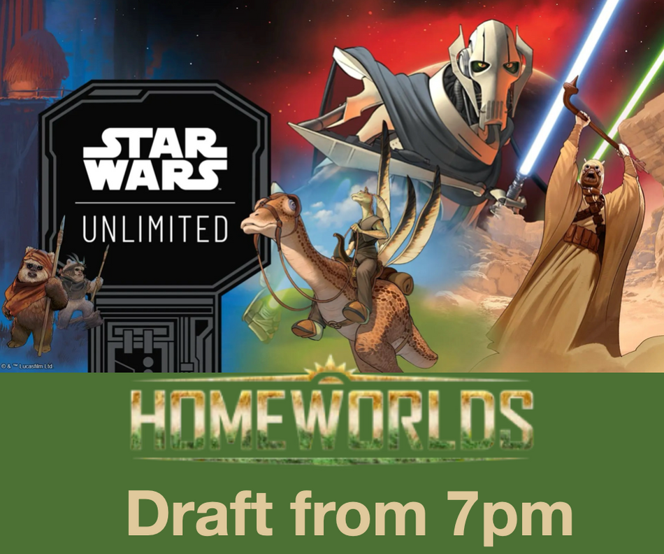 Star Wars: Unlimited - HOMEWORLDS Draft