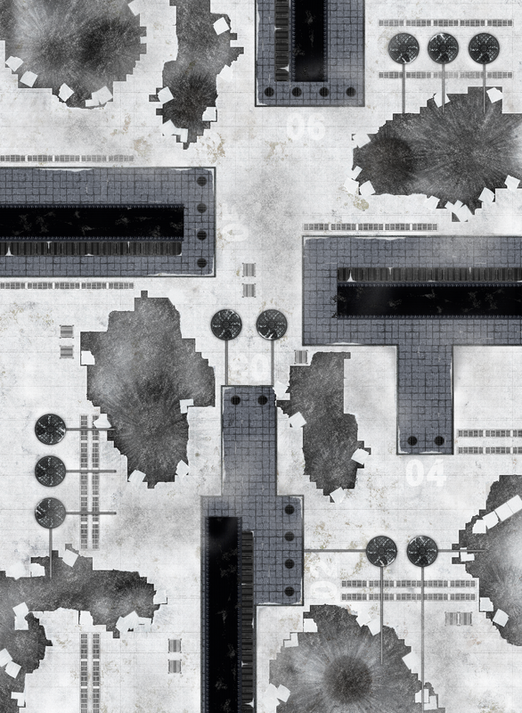 Snowy Imperial Refinery (44"x60")