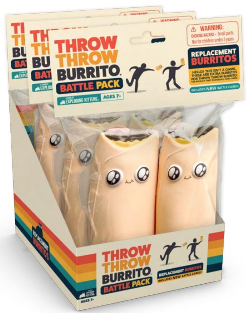 THROW THROW BURRITO Burrito Battle Pack Gaming