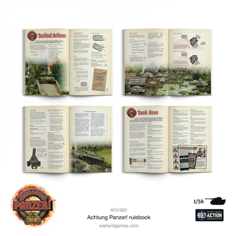 ACHTUNG PANZER! Rules, Cards & Tokens Supply Drop